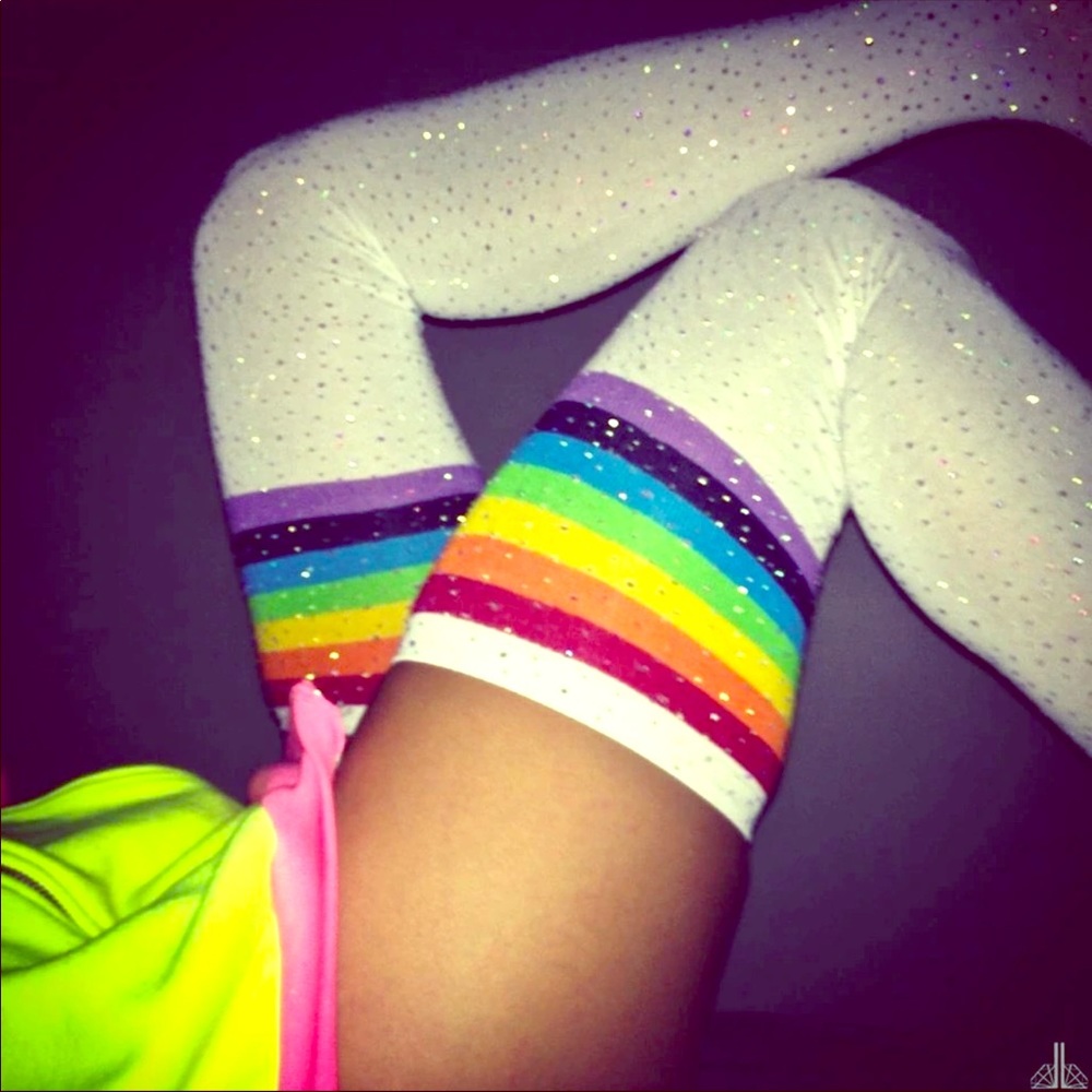 Over the knee socks